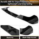 Rear Roof Spoiler Compatible with 2019-2025 BMW X5 G05 X5M F95, Rear Window Visor Trunk Spoiler Wing Competition Style Gloss Black