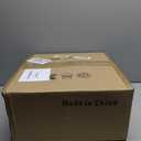 16.3''Black Drum Chandelier 3-Light Modern Farmhouse Chandelier with White Fabric Shade Adjustable Drum Pendant Light Fixture for Dining Room Kitchen Island Hallway Living Bedroom