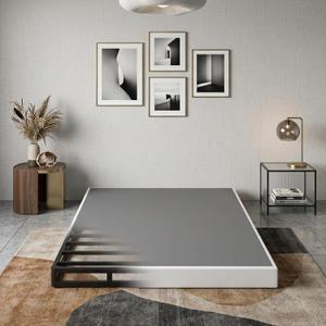 JWIFSEF King Size Box Spring 5 Inch Low Profile Mattress Foundation