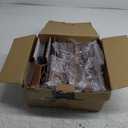 Solar Post Cap Lights Outdoor 8pack, Waterproof Solar Powered Deck Fence Post Lights for 4x4 Wood/Vinyl Posts, Solar Outdoor LED Light with Cool/Warm Lighting (Brushed Copper, 8pack)