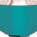 TahoeBay Blank Beer Can Cooler Sleeves Bulk Sublimation Blanks for Vinyl Plain Collapsible Foam Can Sleeves Coolers for Soda Cans and Bottles Custom Drink Holder Assorted Solid Color (Teal)