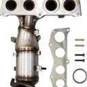 Exhaust Manifold Catalytic Converter Fit for Toyota Camry 2.4L 2002 2003 2004 2005 2006 High Catalytic Performance (EPA Compliant) 25051-0H050, 25051-0H040