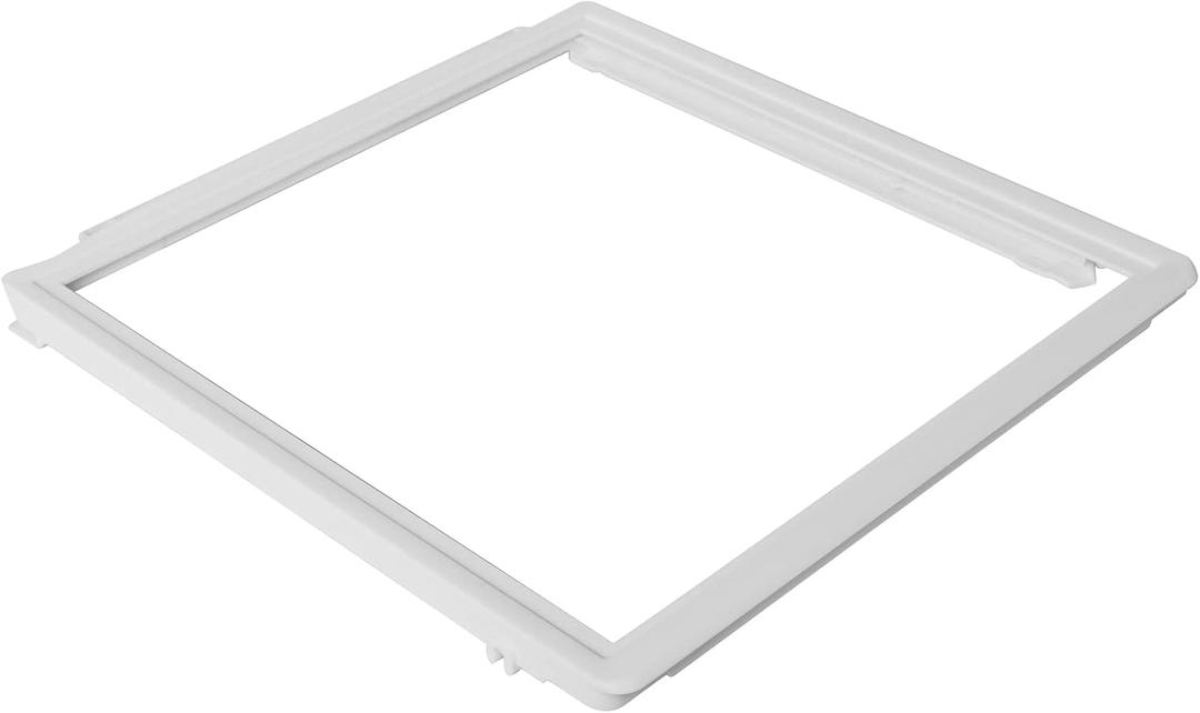 241969501 Refrigerator Compatible with Frigidaire Shelf Replacement Refrigerator Crisper Drawer Pan Cover Parts