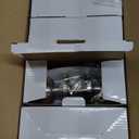 Brushed Nickel Door Knobs Interior Keyless Knob, Privacy Door Knob with Lock, 5 Pack Door Locks for Bedrooms Bathroom, Reversible for Left/Right Door Handle