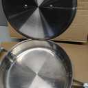 Cuisinart 5.5 Quart Saut Pan w/ Cover, Stainless Steel Pan with Lid, Large Kitchen Pan, Dishwasher Safe, Compatible with Induction, Electric, Gas Cooktops, Oven Safe Saucepan, Cool Grip Handles