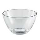 Large Round Glass Bowl for snacks, desserts, chips, fruits, salads Mixing Bowls
