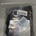 ChrisDowa Blackout Curtains 78 inches Long for Bedroom - 2 Panels Set Grommet Thermal Insulated Room Darkening Curtains for Living Room (Black, 42 x 78 Inch)