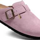 Clogs For Women, Womens Clogs And Mules House Slipers With Arch Support And Adjustable Buckle, Size: 9