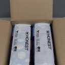 The Honest Company Comfort Dry Disposable Overnight Diapers for Sensitive Skin, Hypoallergenic, Baby Cozy Cloud and Star Signs Design Club Box Size 5 (27 lbs) 40 Count