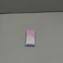 BTArtbox White Press On Nails Short - Soft Gel Press on Nails Almond, White Glue on Nails with Nail Glue, Reusable Stick on Nails in 16 Sizes, Cream Puff