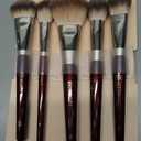 BK BEAUTY - CORE LINE EXTENSION FACE SET (5PC) - Professional Makeup Brush Set for Liquid, Cream & Powder | Premium Makeup Brushes for Flawless Application