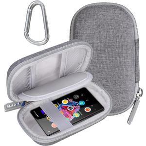 Mp3 Player Case for DODOSOUL/for Dingmi/for AiMoonsa/for innioasis/for TIMMKOO/for MYMAHDI/for Phinistec Music Bluetooth MP3 Mp4 Players & Earbuds & USB Cable (Grey, Case Only)