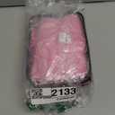 4 Sizes Self-Grip Hair Rollers Set for Long, Short Hair and Bangs - 50 Pcs with Clips (25mm, 36mm, 48mm, 60mm), Pink