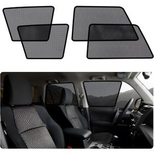2011-2023 4Runner Window Shades -Car Window Shade for Baby and Driver, Breathable Mesh Car Privacy Curtains for Side Windows, UV Protection and Heat Insulation for Road Trips, Napping