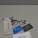 Blue Blocker Glasses for Men Metal Browline Computer Gaming Glasses Filter Blue Ray (02-15208-gold)