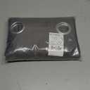 NICETOWN Grey Kitchen Blackout Short Curtain Panels for Bedroom, 45 Inch Long Thermal Insulated Grommet Top Blackout Draperies and Drapes (2 Panels, W42 x L45 -Inch, Grey)