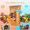 Gifts for Papa Christmas, Papa Gifts from Grandkids BBQ Blanket with Meat Claws, Meat Resting Bag for BBQ Smoking, Meat Shredder Claws Grill Accessories for Outdoor Grill on Birthday Party