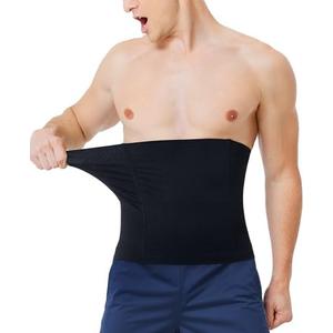 MOLUTAN Seamless Waist Trainer for Men Corset Tummy Control Shapewear Under Clothes Waist Slimmer Girdle, 2XL, Black  MOLUTAN Seamless Waist Trainer for Men Corset Tummy Control Shapewear Under Clothes Waist Slimmer Girdle, 2XL, Black
