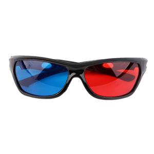 1Pcs Black Adult Black Frame Red Blue 3D Glasses for Dimensional Anaglyph Movie Game 3D Viewing Glasses