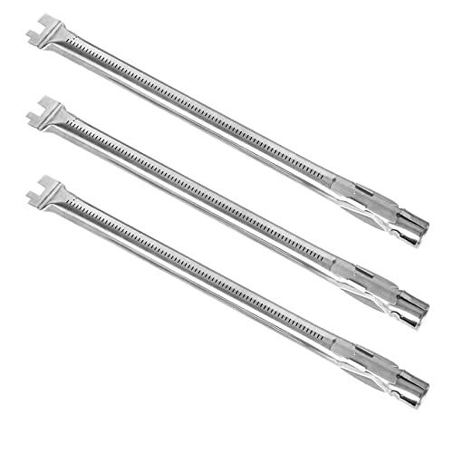 Hongso 19 1/2" Stainless Steel Burner Tube 62752 Grill Replacement Parts for Weber Genesis 300 Series E-310 E-320 E-330 EP-310 EP-320 EP-330 S-310 S-330 Gas Grills (2011-2016 Front Mounted Controls) 4Pack