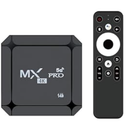 MX Pro 4K 5G Streaming Media Player - 4K Ultra HD WiFi 6 Bt5.0 Voice Control 16GB Storage Smart Home Player