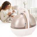 Silicone Breast Pump Holder, Anti-Tilt Base, Dishwasher-Safe, Easy-Carry Handle for On-the-Go Moms, for Momcozy M5, eufy E20/S1/S1 Pro, Medela Freestyle Hands-Free(Breast Pump Not Included)
