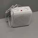 Pelonis 1500W Electric Fan-Forced 3-Speed Space Heater, White, Indoor Use