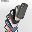 iFace First Class Case [ Compatible with Galaxy S21 ] Cute Shockproof Protective Dual Layer [Hard Shell + Bumper] Phone Cover for Girls, Women [Drop Tested] - Coral Blue