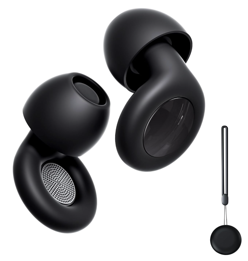Ear Plugs for Sleeping Noise Cancelling,Comfy Reusable Silicone Earplugs for Noise Reduction, Hearing Protection Ear Plugs for Sleep, Focus, Noise Sensitivity