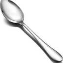 12-Piece Stainless Steel Dinner Spoon, Large Tablespoons, 8-Inches (12-Piece)
