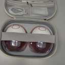 Momcozy Breast Pump Hands Free Mobile Style | M6, Wearable Breastfeeding Pump Ideal Rhythm for More Milk, DoubleFit Flange More Fit & Discreet with 3 Modes & 9 Levels, 24mm - 2 Pack Cozy Red