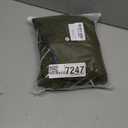 Large Dog Winter Raincoat, Waterproof Warm Jacket with Velvet Lining for Cold Weather, Windproof Insulated Rain Coat with Reflective Strips for Extra Big Dog (Green, XXL)