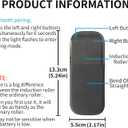 Bluetooth Arc Touch Mouse, Portable Slim Folding Travel Mouse whitout USB Dongle, Foldable Mice for Laptop, Tablet - Black