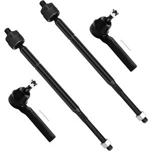 SCITOO 4pcs Front Suspension Kit Inner Outer Tie Rod End Fit 2008-2010 For Dodge Grand Caravan For Chrysler Town & Country 2009-2011 For Vw For Routan