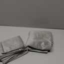 26x26 Euro Pillow Covers : 2 Pack Cozy Soft Velvet Oversized Couch Pillow Shams, Square Throw Pillow Cases for Living Room Sofa, Light-Grey