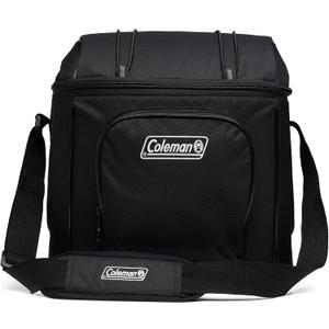 Coleman Chiller Insulated Soft Cooler, Leakproof 9/16/30 Can Cooler with 12+ Hour Ice Retention, Made with Recycled Materials, Great for Lunch, Camping, Beach, Pool, Sports, & More
