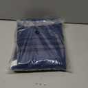 Mengersi Solid Bed Runner Scarf Protector Slipcover Bed Decorative Scarf for Bedroom Hotel Wedding Room(King, Navy)