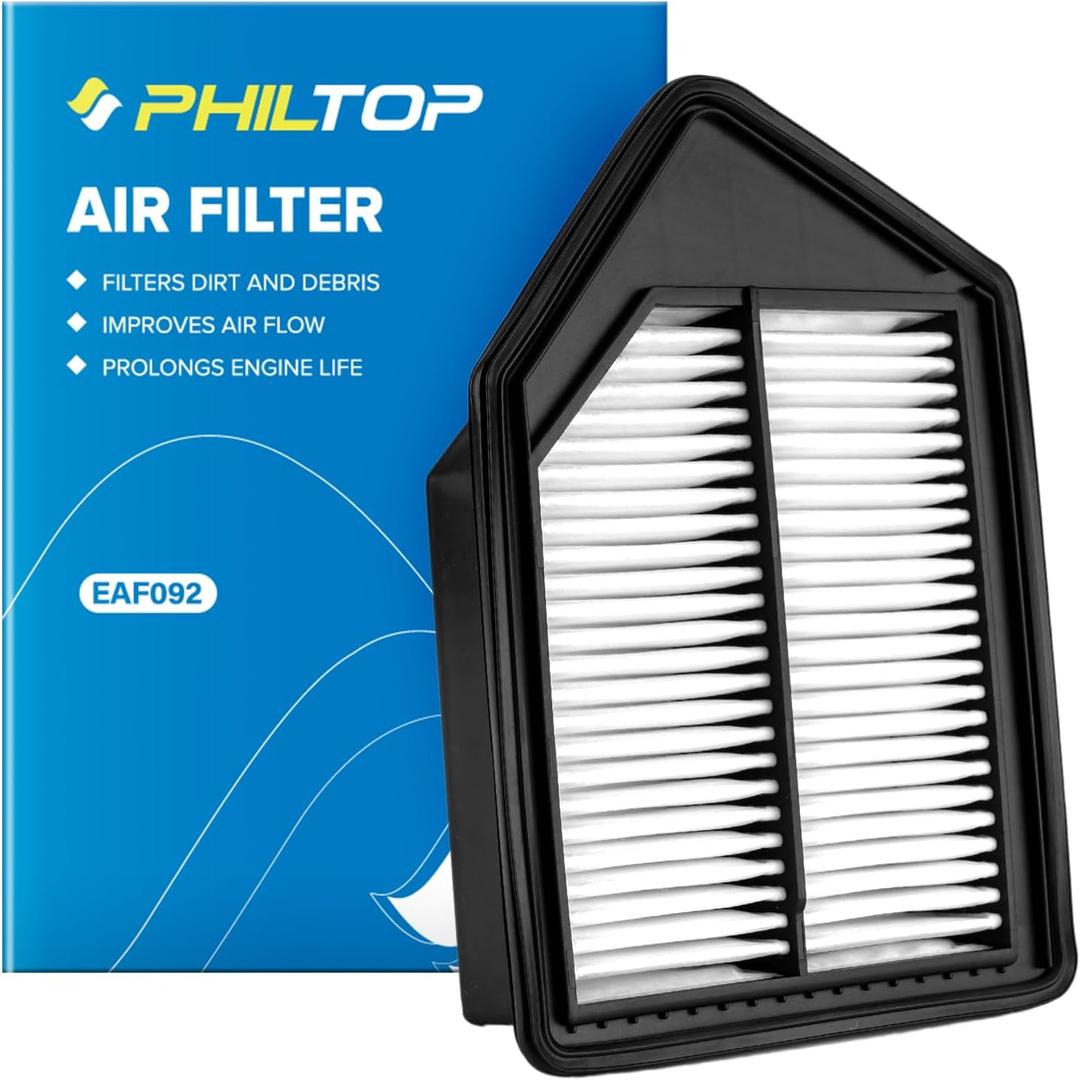 PHILTOP Engine Air Filter CA10885 Replacement Engine Air Filter for 2010-2011 Honda CR-V (2.4L)