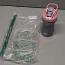 Chicco Soft Spout Sippy Cup 18+ Months, 12oz Toddler Water Bottle with No-Spill Design, Easy-Grip Handle, BPA Free, Pink/Silver