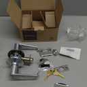 SCHLAGE F51A ELA 626 Elan Lever Keyed Entry Lock, Satin Chrome