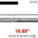 2 Pcs Rear Window Glass Lift Supports Struts Shocks Prop Rod Fit for 1991-2003 Ford Explorer, 1991-1994 Mazda Navajo, 1997-2001 Mercury Mountaineer 4608