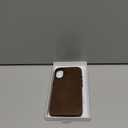 Belemay Handcrafted Crazy Horse Leather Case for iPhone 17, Compatible with MagSafe, Vintage Aesthetic, Two-Tone Effect, Unique Patina, Camera Control Button, Metal Buttons (6.3"), Vintage Brown