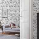 NuWallpaper x Rachel Antonoff Black Worst in Show Peel and Stick Wallpaper, RAS6260