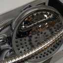 Filtered Shower Head with Handheld, High Pressure 9 Spray Setting Showerhead with Filters, Filter Hard Water with Hose, Remove Chlorine, Power Wash Clean Tub (Chrome & Black)