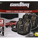 Custom Covers Camo Truck & SUV Seat Front & Rear Cover Kit