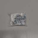 Baluue 20pcs Metal Pegboard J Hooks Stainless Steel Peg Hooks for Pegboard Assortment, Peg Hooks Accessories Pegboard Hooks for Hanging Storage Jewelry Key Display (6X3CM)