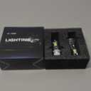 FRANXI H1 Bulbs, Super Bright Fog Light Bulbs, 6000k Cool White, 1:1 Mini Size Design, Plug and Play, Pack of 2