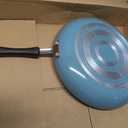 Farberware Cookstart Aluminum DiamondMax Nonstick Frying Pan, Large Skillet, 12.25-Inch, Aqua