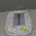 BESARME Bible Cover Case for Women, Large Bible Case Bibles Bag Mother's Day Christian Gifts for Mom Religious Study Supplies(Blue Flower)