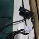 DWVO Full Size Bed Frame with 4 Storage Drawers and RGB LED Lights, Velvet Upholstered Platform Bed with Charging Station and Bookcase Storage Headboard, No Box Spring Needed, Easy Assembly, Green